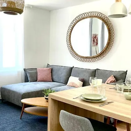 Chez Clement Et Mathilde - Rdc Hyper Centre Equipe - Avec Exterieur شقة